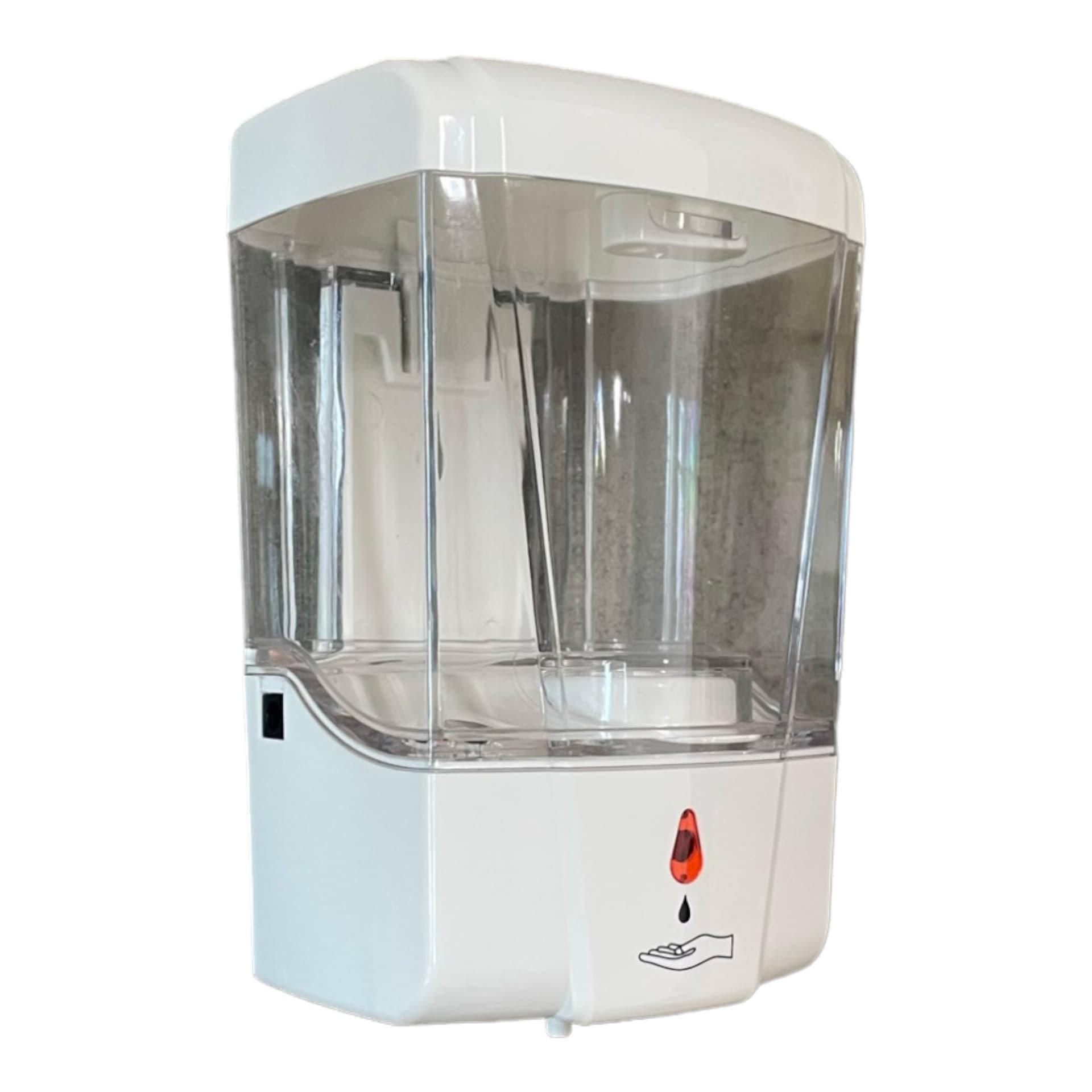 Erogatore dispenser gel igienizzante o sapone 700 ml, a muro - 5