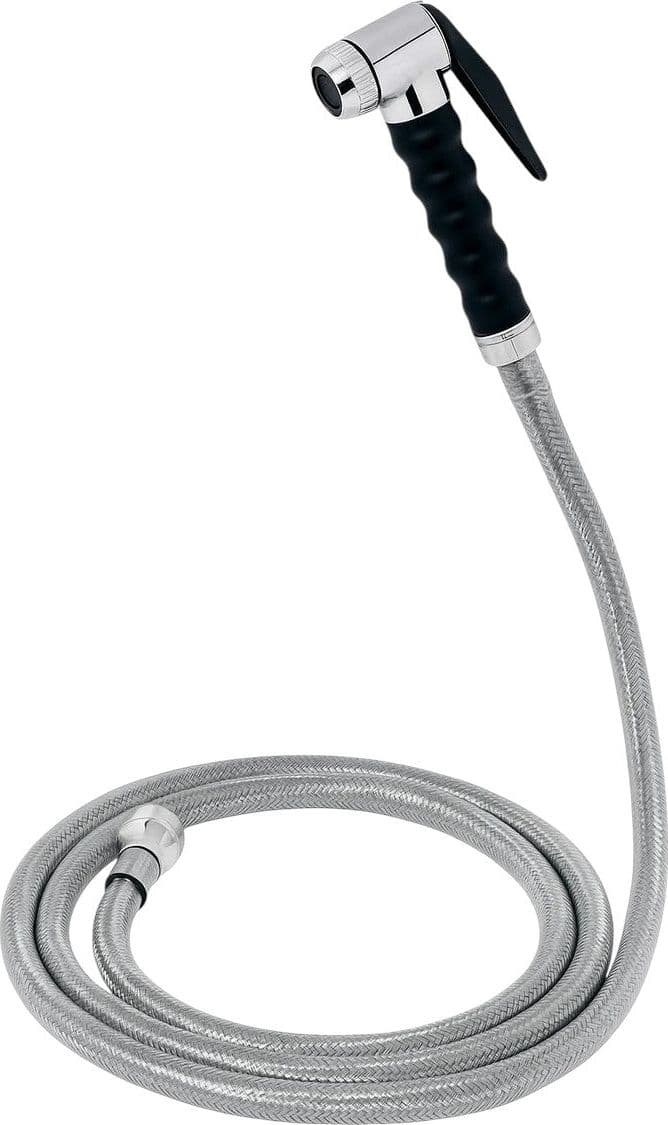 Kit doccia per forno con supporto doccia, tubo doccia silver 150 cm - 4