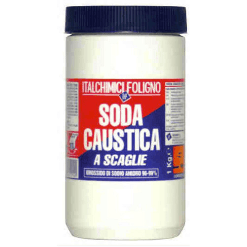 SODA CAUSTICA A SCAGLIE IDROSSIDO DI SODIO 1KG DISINCROSTANTE MULTIUSO