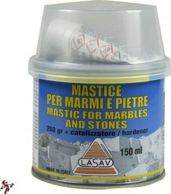 Mastice per marmo tixo paglierino 150 ml - 500 ml bicomponente incolla e sigilla il marmo - 2