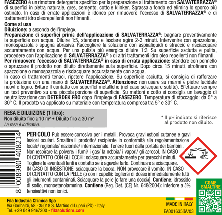 FILA FASE ZERO LT.5 rimotore preparatore concentrato - 3