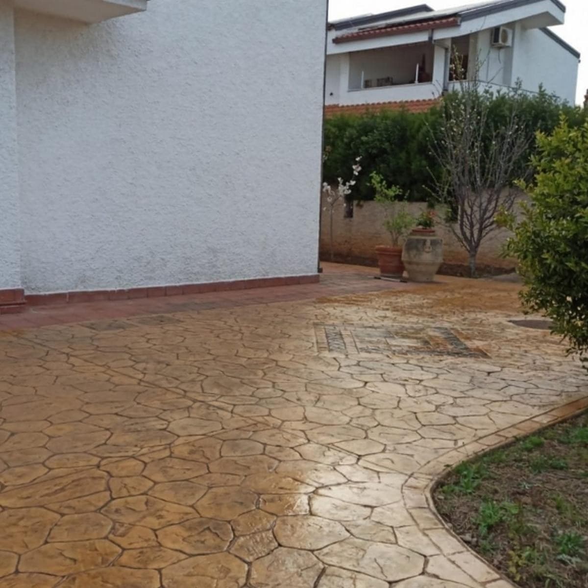 RESIL Resina Impermeabilizzante Consolidante Antipolvere per Pavimenti in Cemento Stampato e Pietre - 14