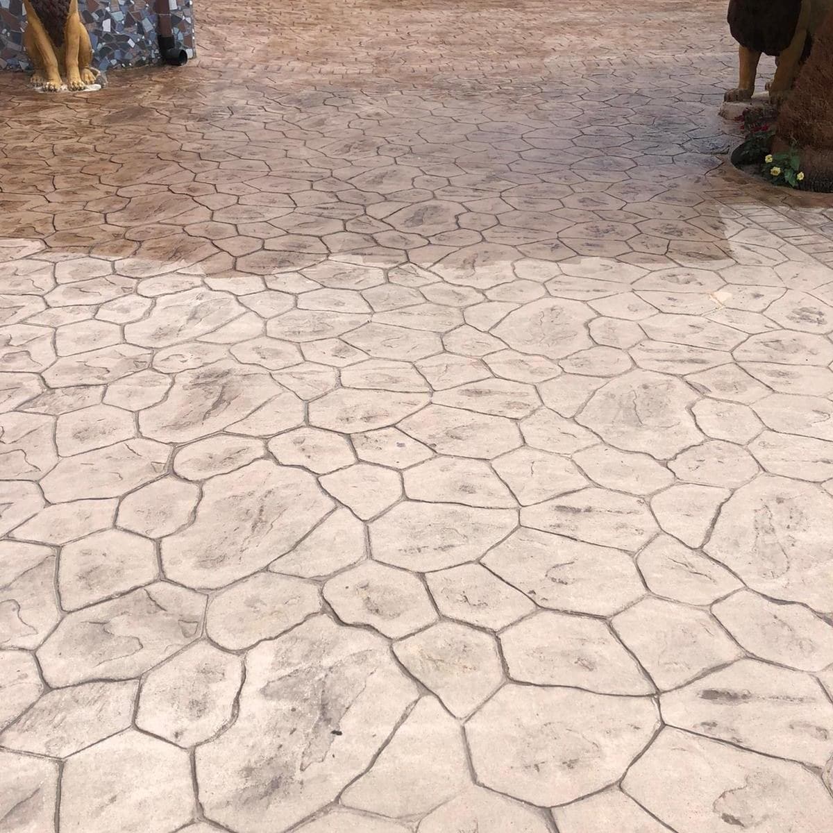 RESIL Resina Impermeabilizzante Consolidante Antipolvere per Pavimenti in Cemento Stampato e Pietre - 23