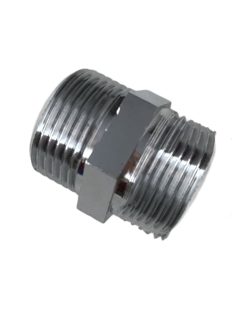 Vite doppia niplex da 3/4 in ottone cromato pesante in Accessori per tubi BagnoClic.it - Pregnana Milanese, commercioVirtuoso.it