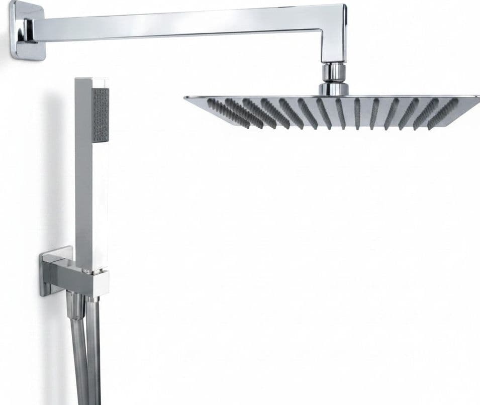Set doccia completo moderno quadrato
