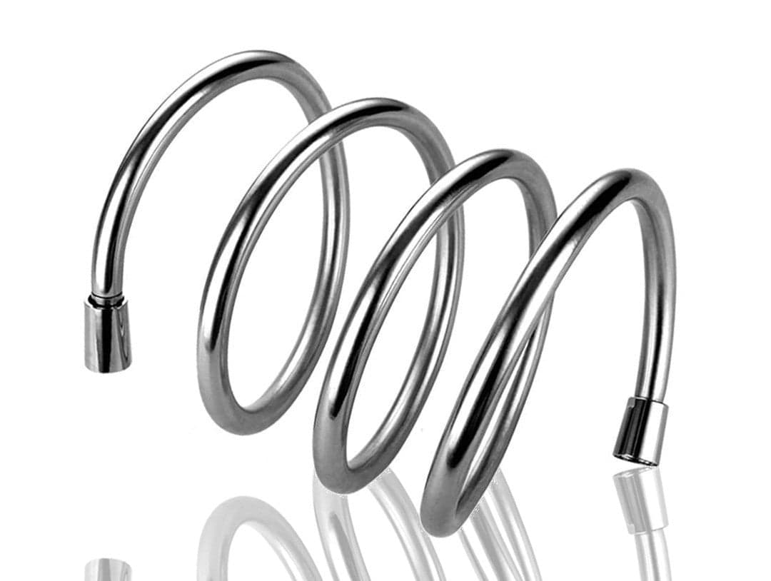 Tubo flessibile In Pvc Silver Liscio, Cm 100 - 3
