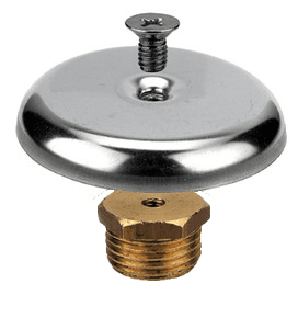 Tappo con rosone da ½ in ottone - 2