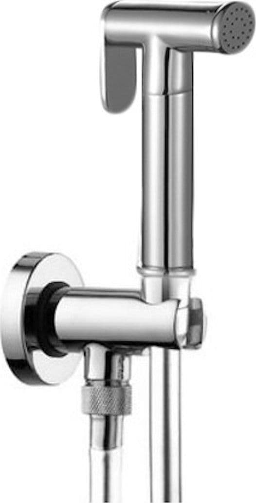 Set idroscopino , doccetta wc kit completo con flessibile silver 120 cm - 3
