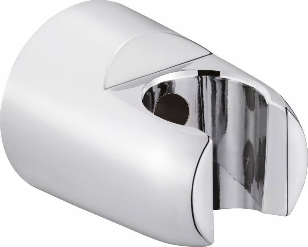 Supporto per doccia doccetta in plastica cromato, fisso – Bagnoclic – moderno