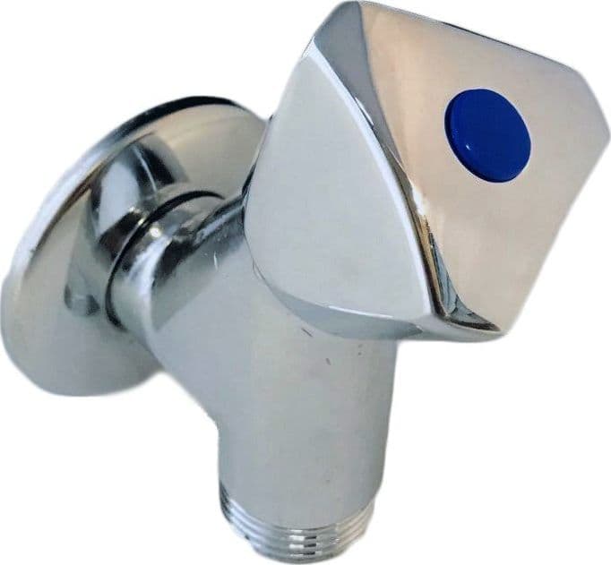 Rubinetto per lavatrice, extra pesante tutto in ottone, da 1/2 x 3/4 - 4