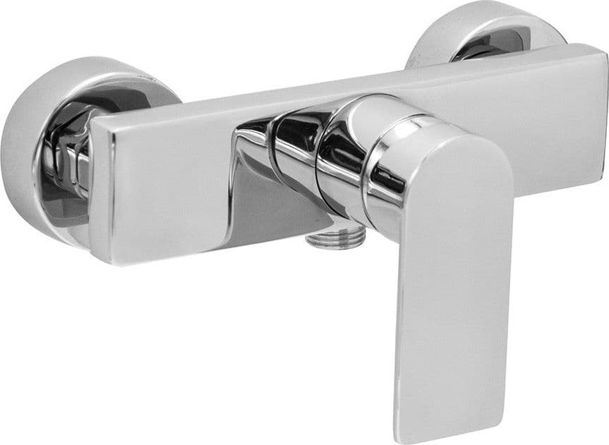 Rubinetto miscelatore doccia esterno, design moderno – Bagnoclic – argentato