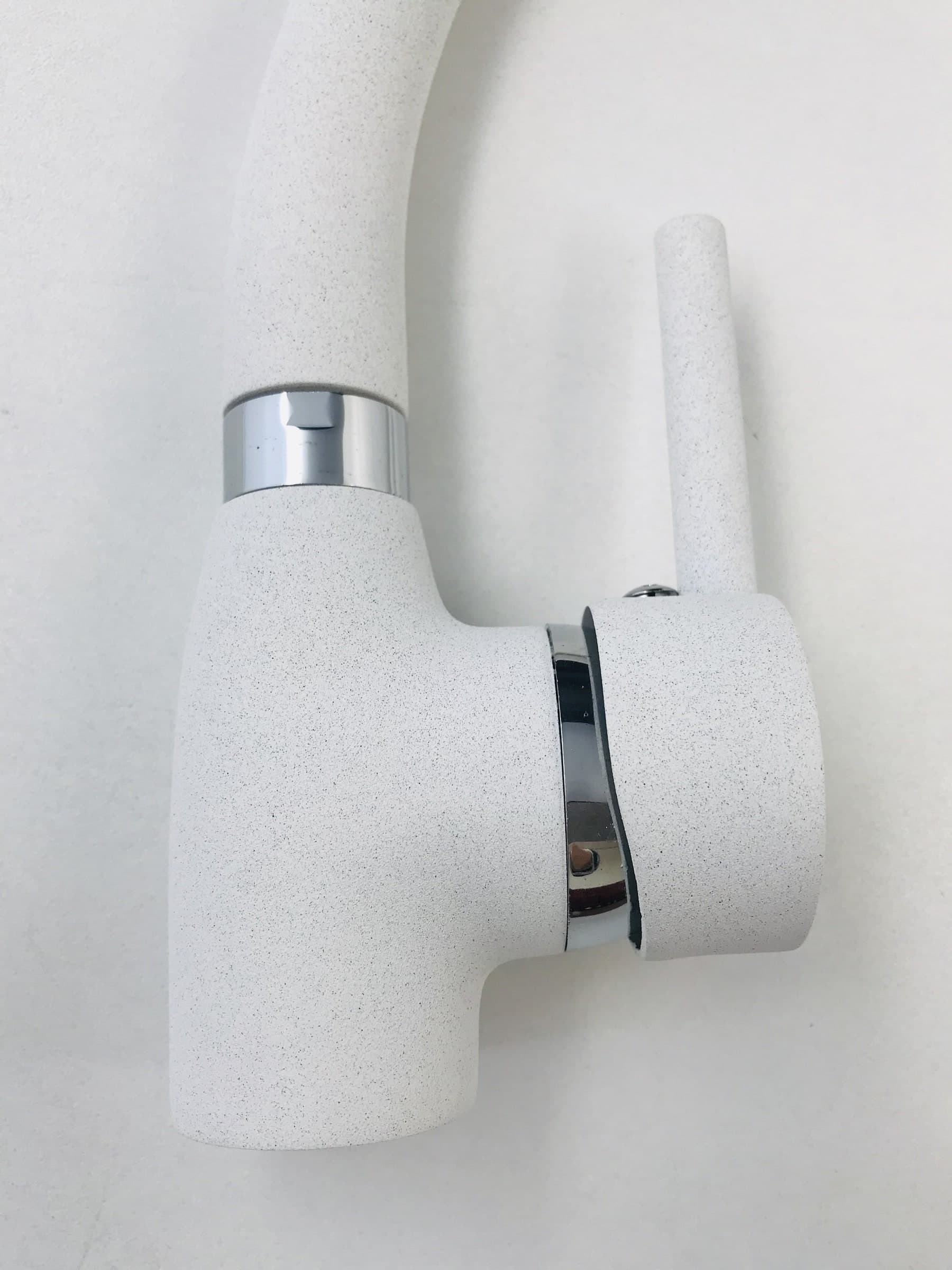 Rubinetto miscelatore Per Cucina Finitura Granito Bianco Opaco in Rubinetti per lavelli da cucina BagnoClic.it - Pregnana Milanese, commercioVirtuoso.it
