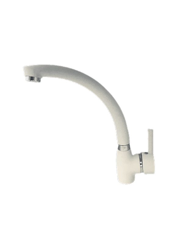 Rubinetto miscelatore Per Cucina Finitura Granito Bianco Opaco in Rubinetti per lavelli da cucina BagnoClic.it - Pregnana Milanese, commercioVirtuoso.it