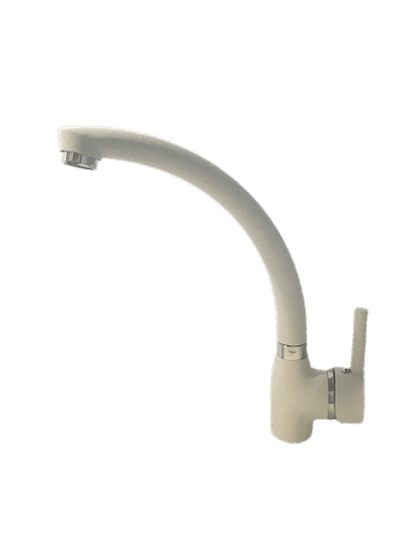 Rubinetto miscelatore Per Cucina Finitura Granito Bianco Opaco in Rubinetti per lavelli da cucina BagnoClic.it - Pregnana Milanese, commercioVirtuoso.it