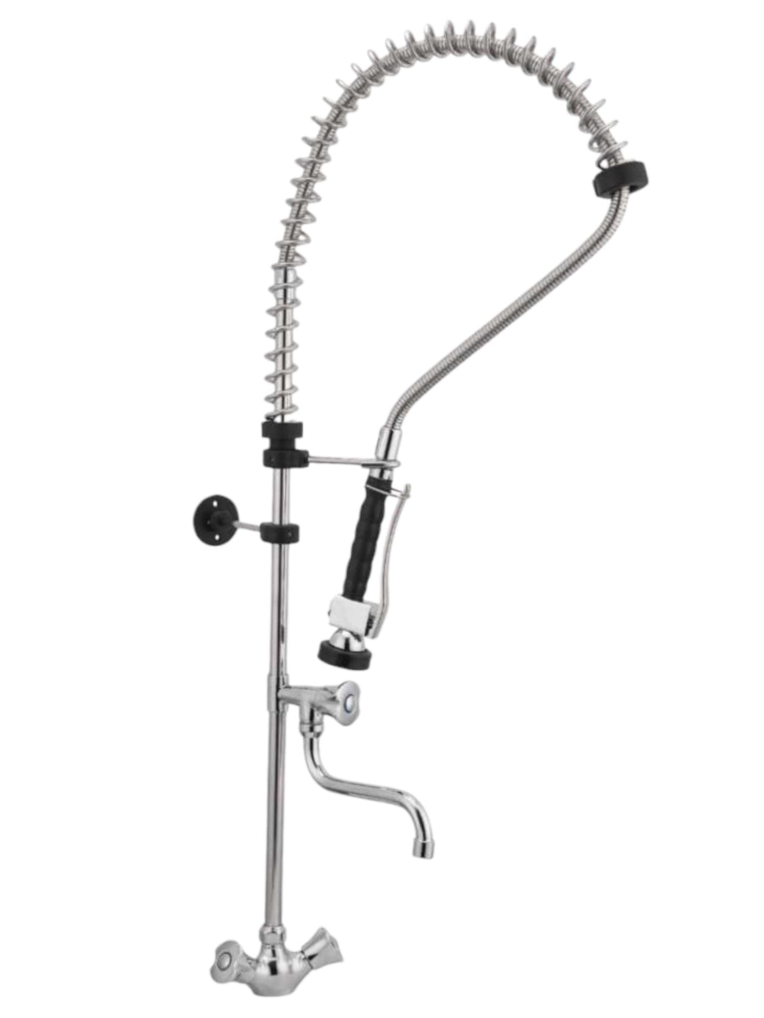 Rubinetto per cucina industriale professionale completo in ottone – Bagnoclic