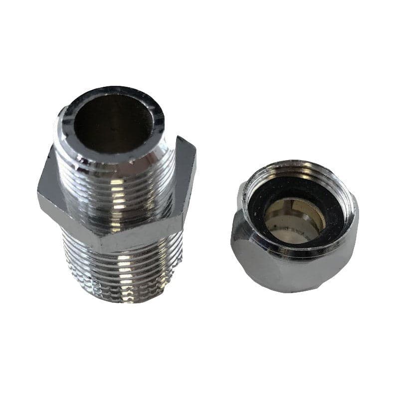 Niplex lungo da 1/2 x 10, in ottone pesante in Accessori per tubi BagnoClic.it - Pregnana Milanese, commercioVirtuoso.it