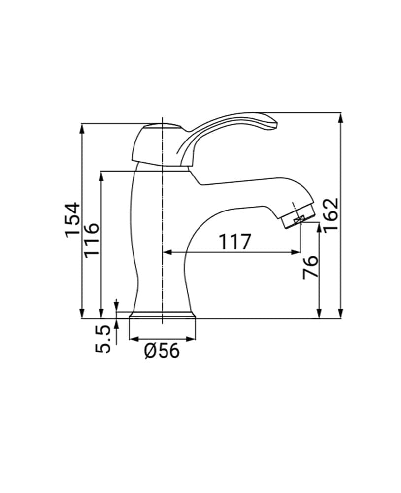 Miscelatore lavabo bronzato vecchio ottone - 2