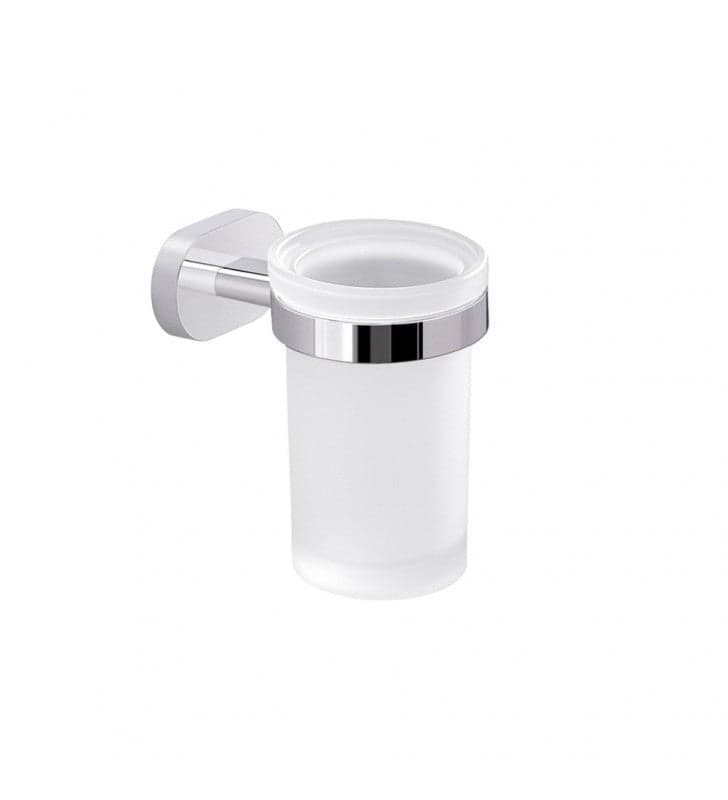 Porta spazzolini a parete gedy serie bernina - fissaggio ad incollo o con viti – Bagnoclic – bianco