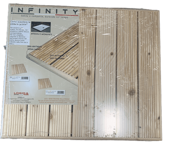 Pedana doccia antiscivolo in legno – Bagnoclic – letto
