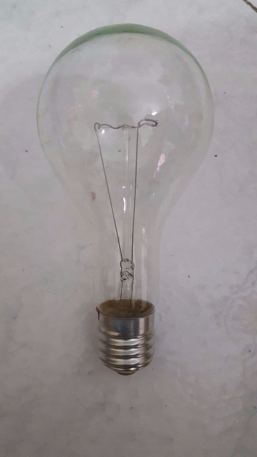 LAMPADA INCANDESCENTE TRASPARENTE CHIARA E40 500W