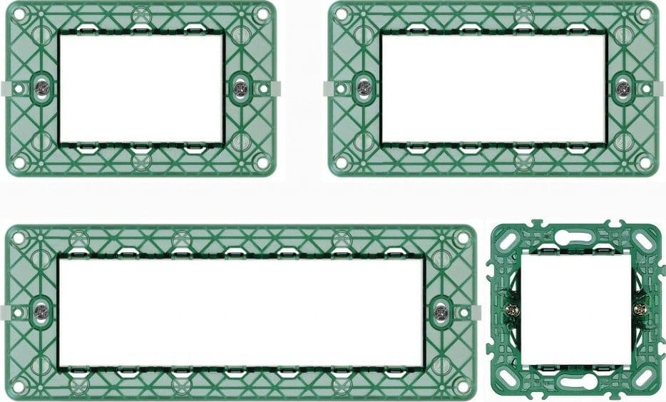 PLACCA COMPATIBILE VIMAR BAMBOO LEGNO C9903 PLACCHE ABS COPRINTERRUTTORI TASTO 3 4 7 PO - 2