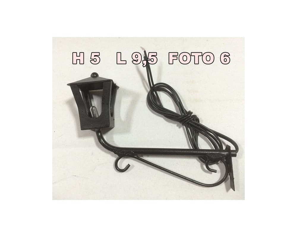 LAMPIONI A MURO LUCE 12V ARTIGIANALI  PER PRESEPI - 18