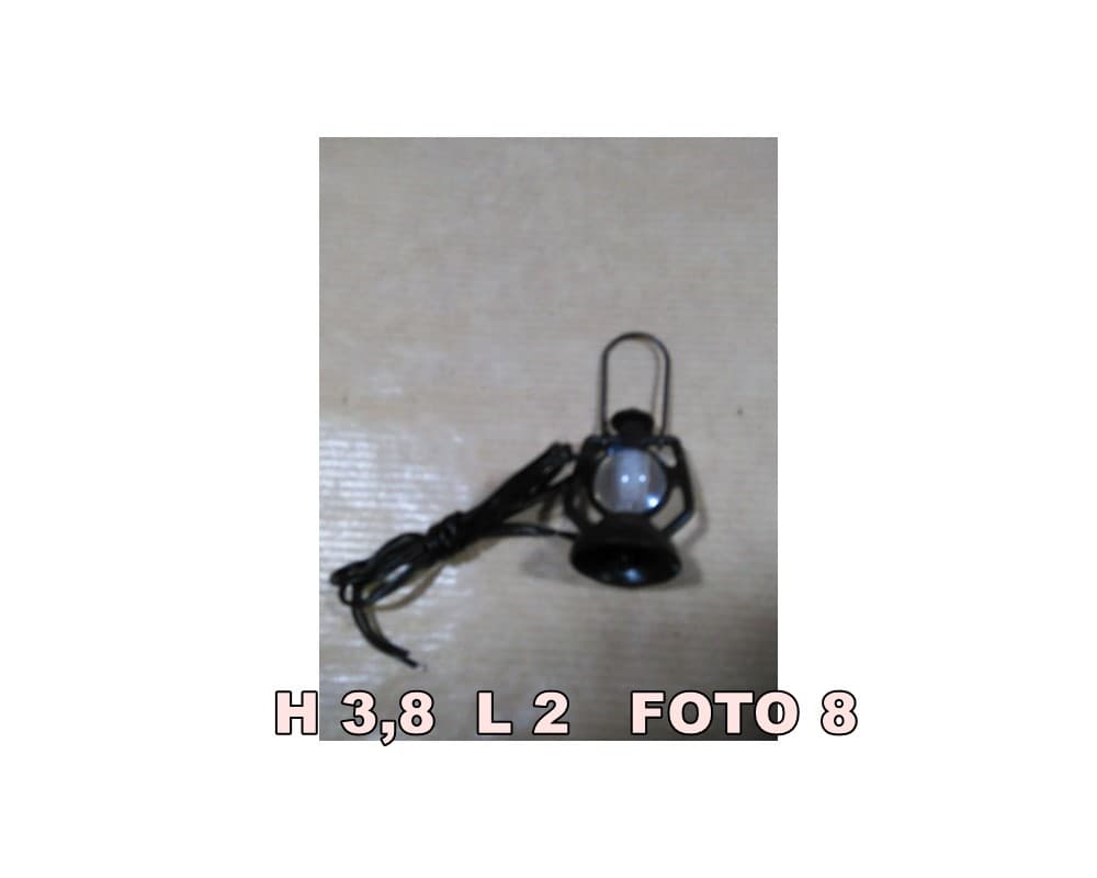 LAMPIONI A MURO LUCE 12V ARTIGIANALI  PER PRESEPI - 20