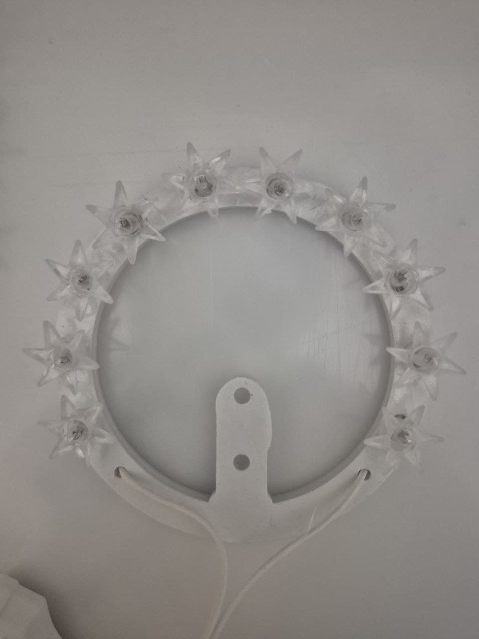 CORONCINA DECORATIVA CON PISELLINI 230V. - 3