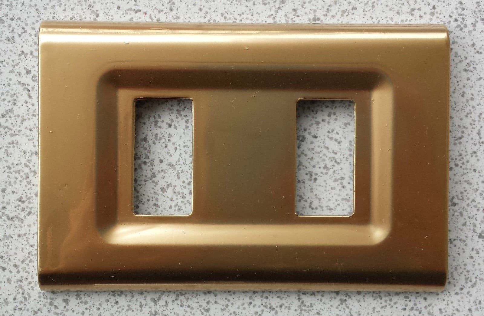PLACCA ORO IN ABS PER SCATOLE RETTANGOLARI  SERIE ELITE - 2
