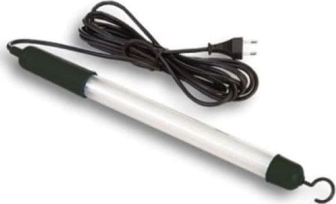 Portalampade luminoso con cavo e spina neon
