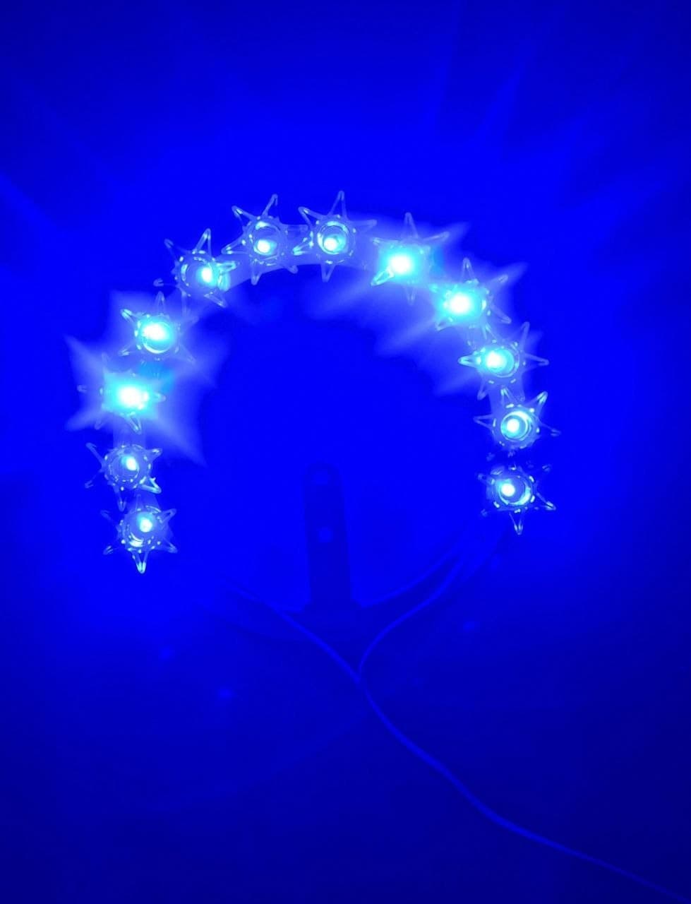 CORONCINA A LED CON BATTERIE PER STATUE - 3