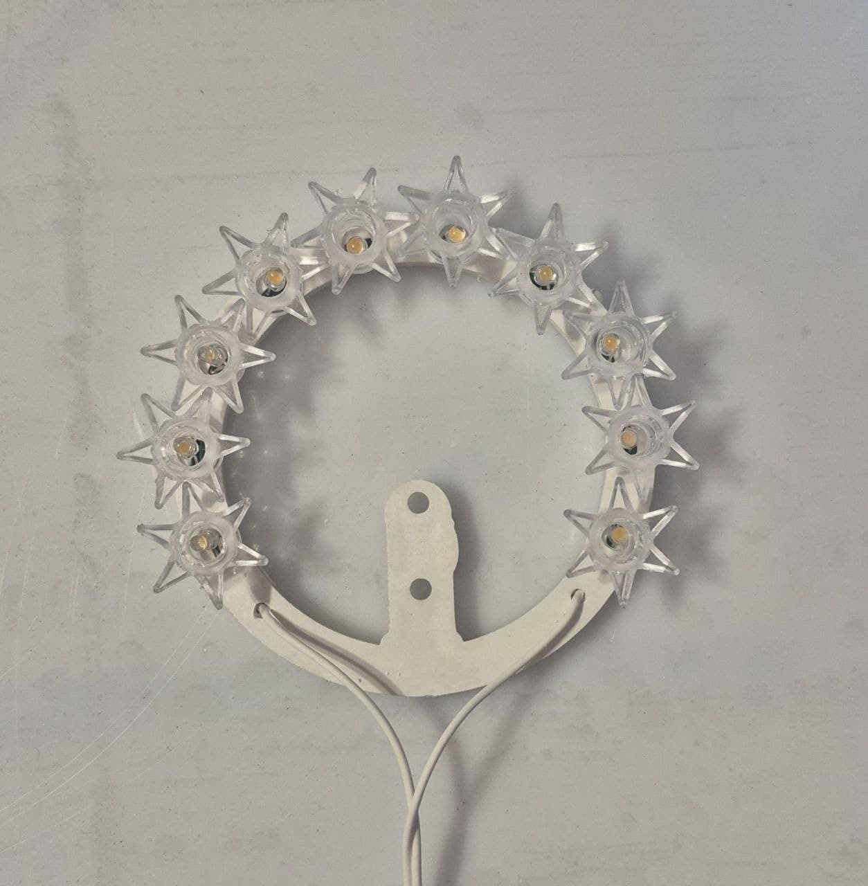 CORONCINA A LED CON BATTERIE PER STATUE - 4