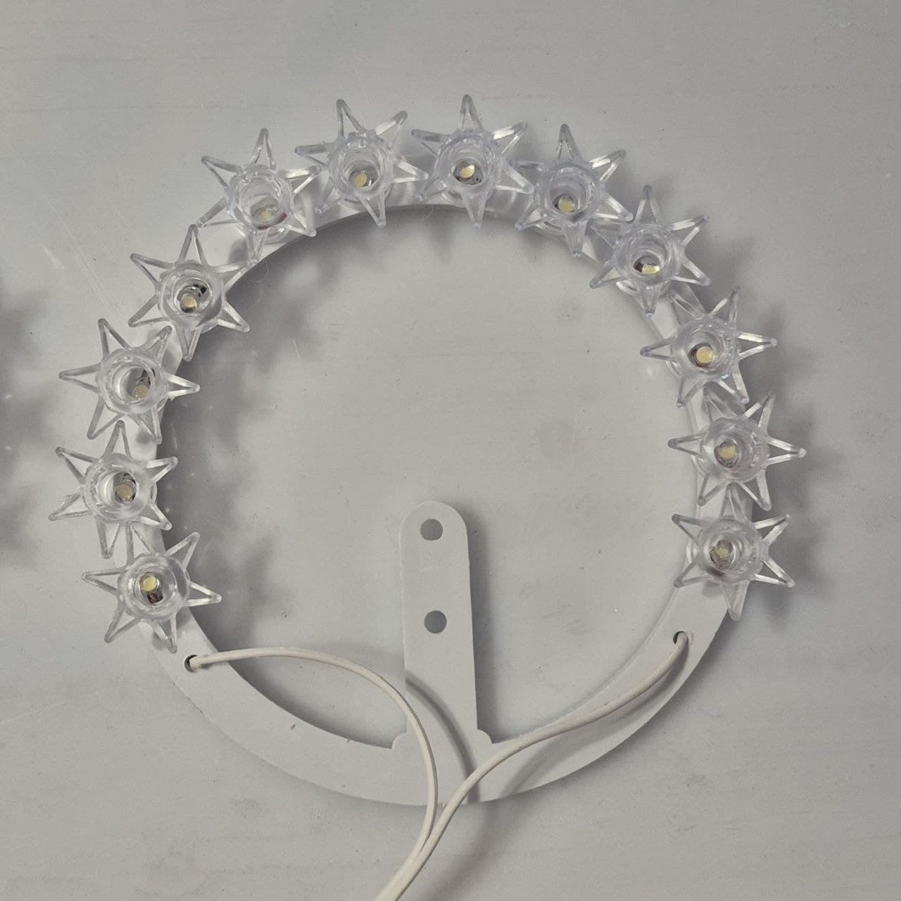 CORONCINA A LED CON BATTERIE PER STATUE - 5