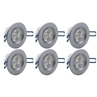 FARO DA INCASSO A LED 3W
