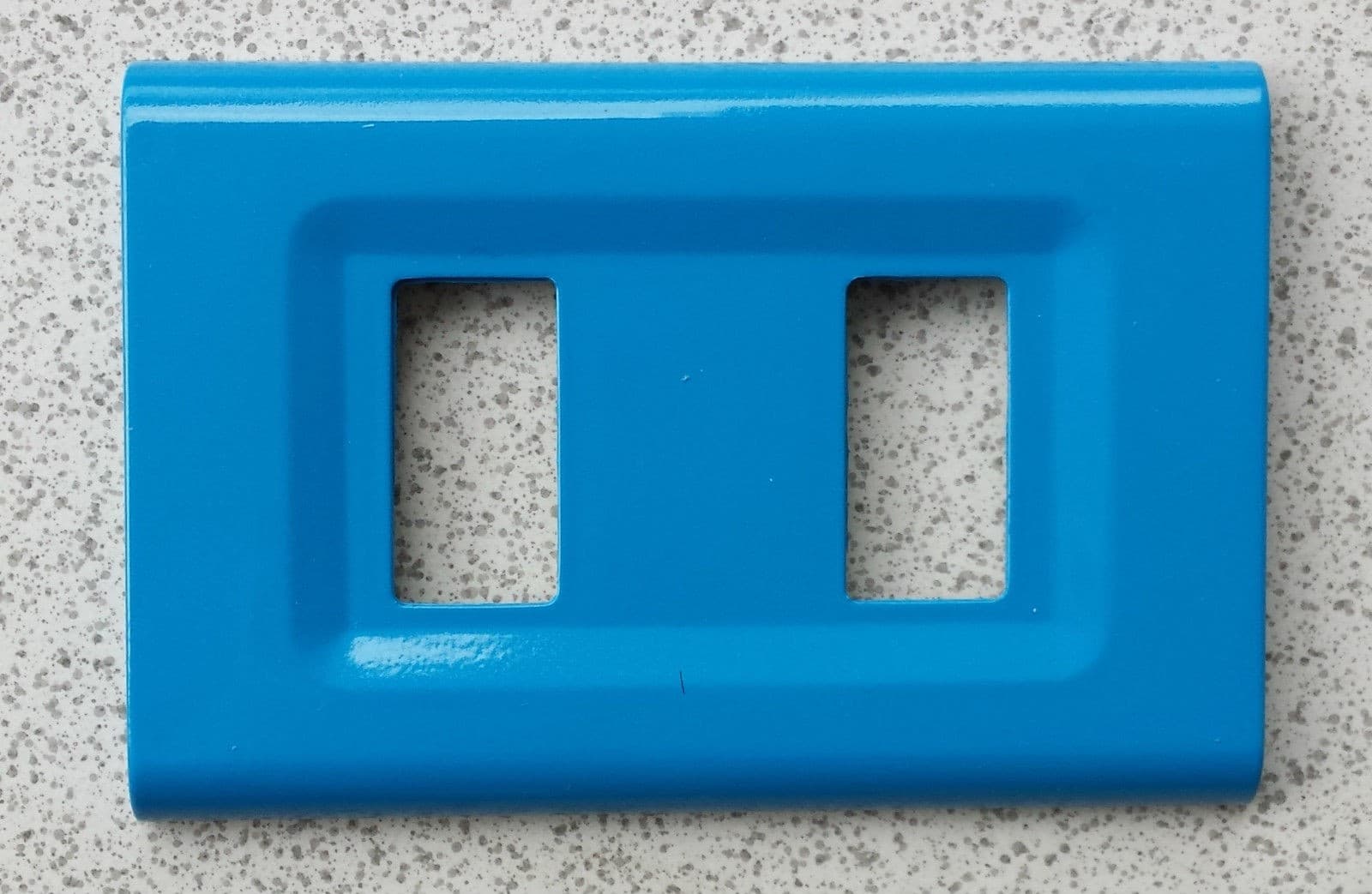 PLACCA BLU CIELO PER SCATOLE RETTANGOLARI SERIE ELITE - 2
