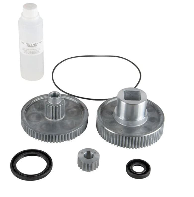 Kit Riparazione N.5, Ingranaggi, Olio, Paraolio per Motoriduttore 500/600/1200W Reber - 2
