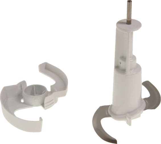 Lama Acciaio per 3202, 3205 Combimax, K600, K650, K700, K750, FP3010, FP3020, FX3020, FX3030 – Braun – bianco