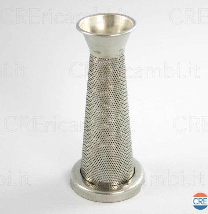 Cono Filtro Fori Piccoli Passapomodoro Reber N.3 9600N, Artus, 9008NEB, 8602N, 8603N – argentato