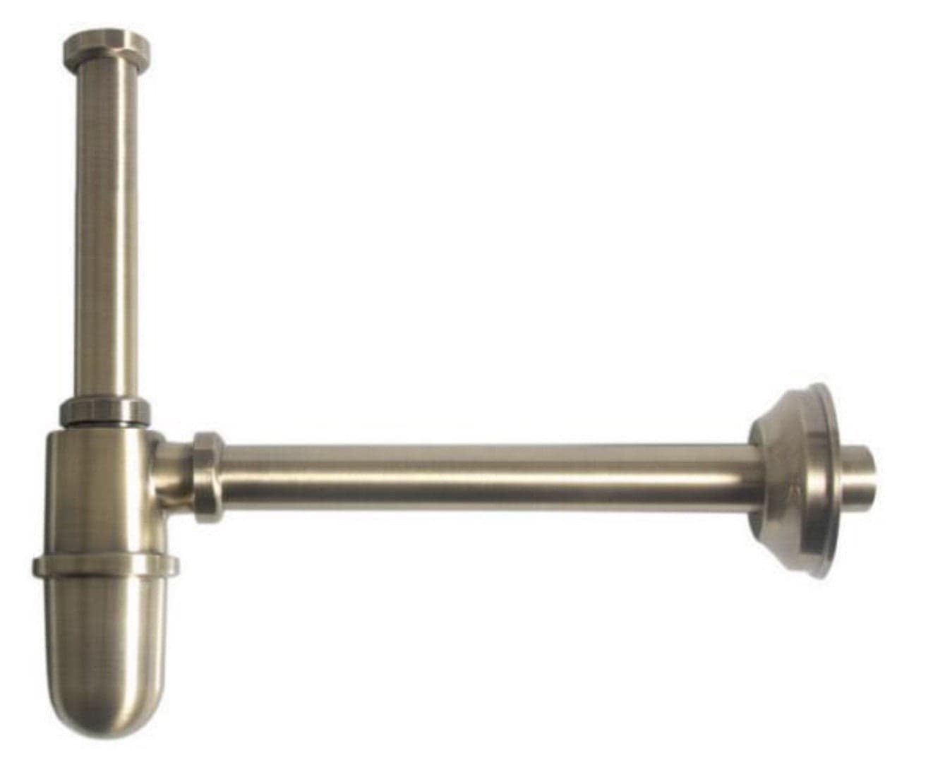 Sifone lavabo a bottiglia bronzato da 1 1/4 - 2
