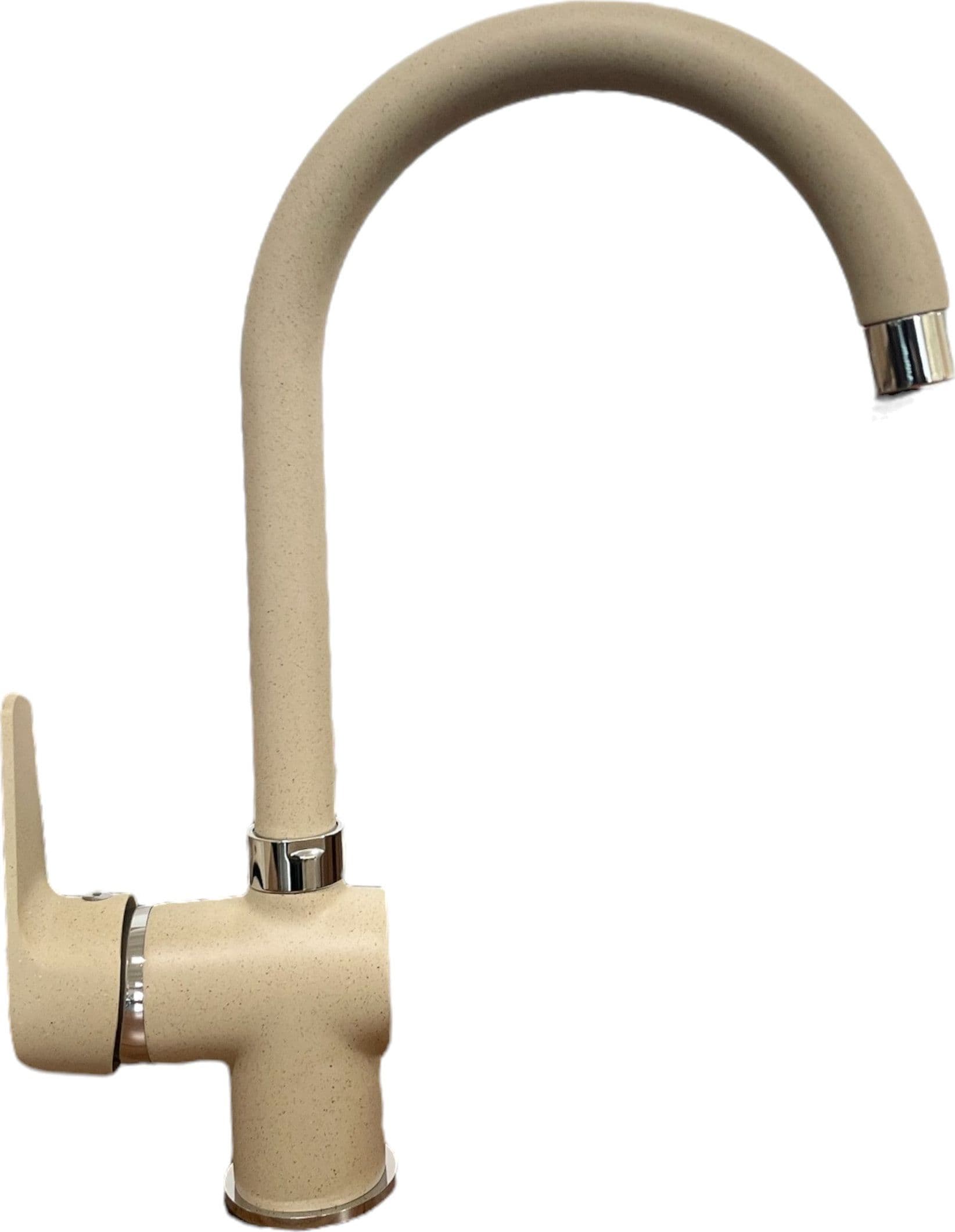 Miscelatore per cucina, canna girevole ad ombrello, finitura avena in Rubinetti per lavelli da cucina BagnoClic.it - Pregnana Milanese, commercioVirtuoso.it