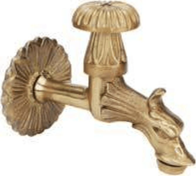 Rubinetto da esterno per fontana – Bagnoclic – dorato