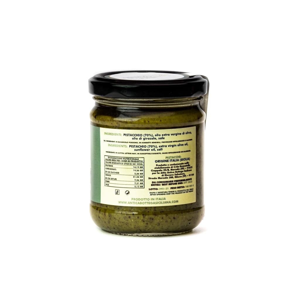 PESTO DI PISTACCHIO SICILIANO 180GR - 2