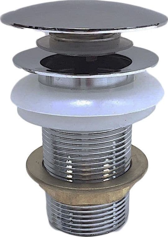 Piletta click clack a pressione da 1'1/4, senza troppo pieno – Bagnoclic – lampada