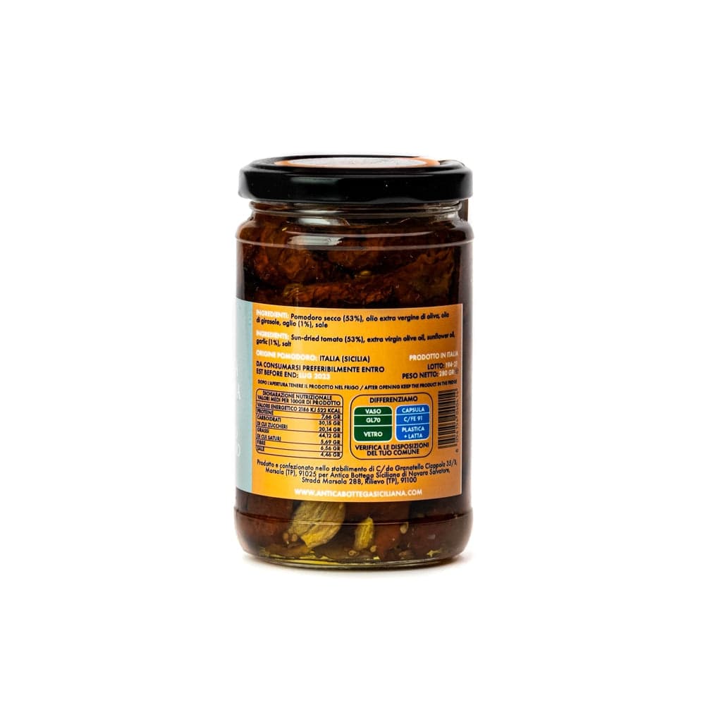 POMODORO SECCO SOTT'OLIO CON AGLIO - 2