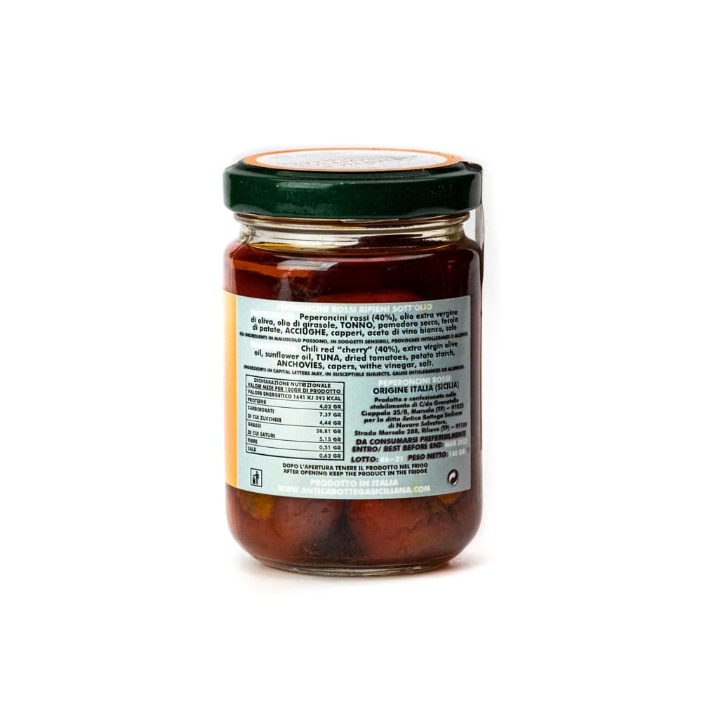 PEPERONCINI RIPIENI 140 GRAMMI - 2