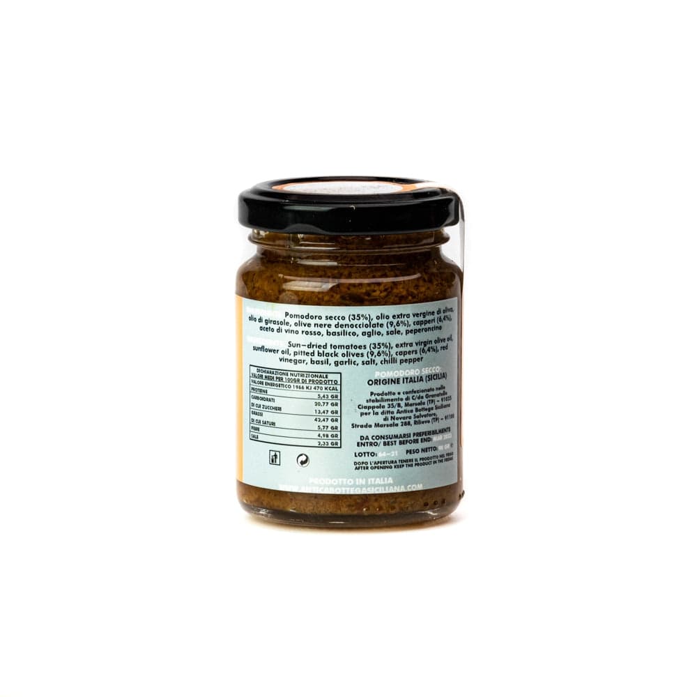 PASSIONE DI SICILIA - PATE' DI POMODORI SECCHI E CAPPERI - 2