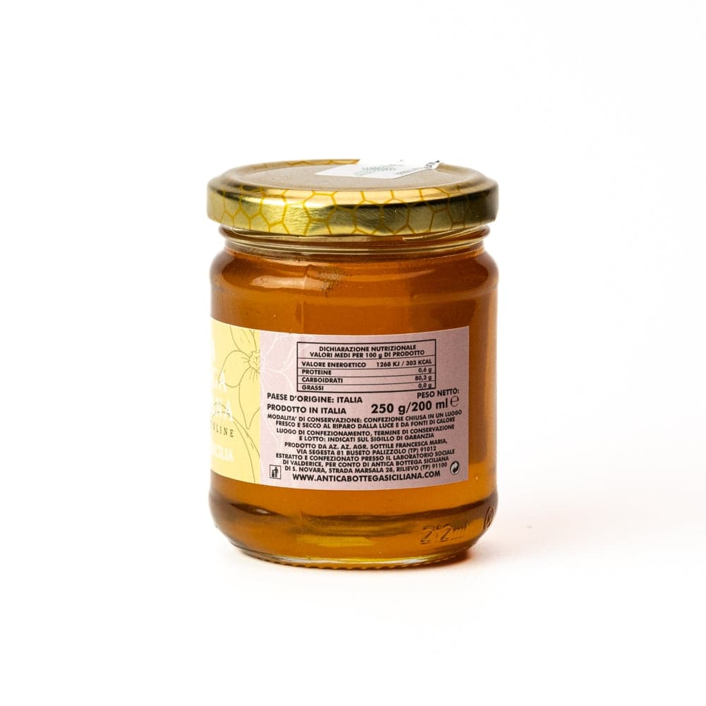 MIELE DI MILLEFIORI SICILIANO 250 GRAMMI in Miele Antica Bottega Siciliana - Misiliscemi, commercioVirtuoso.it