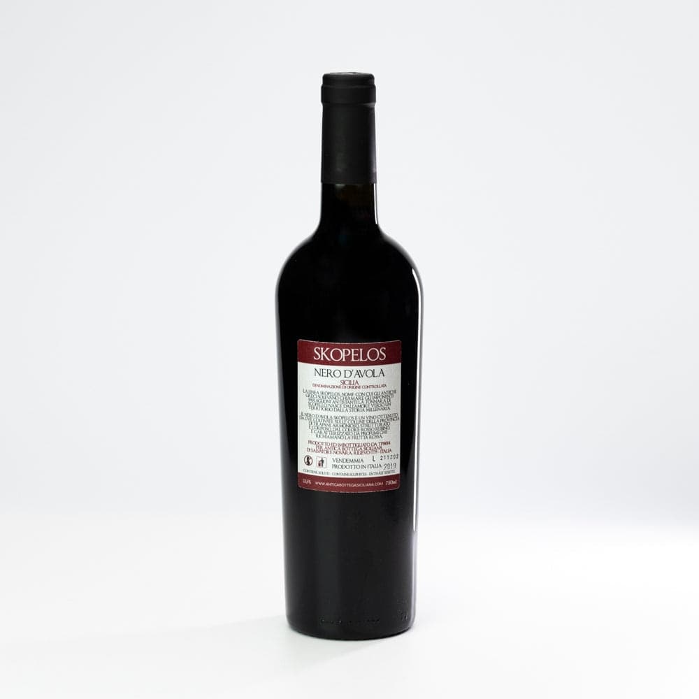 NERO D'AVOLA DOC SICILIA SKOPELOS in Vino rosso Antica Bottega Siciliana - Misiliscemi, commercioVirtuoso.it