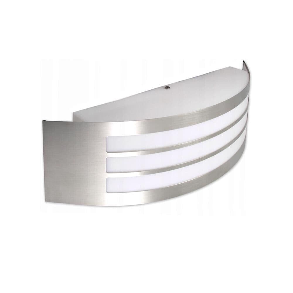 Applique Da Parete Muro In Acciaio Per Esterno Portalampada E27 Ip44 - 5
