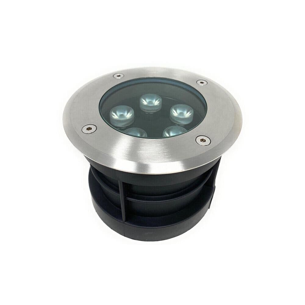 Faretto Calpestabile Da Terra Segnapassi Carrabile 5 W Led Luce Naturale Ip67 - 5
